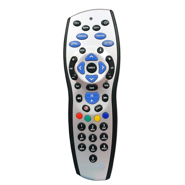 vev VEV Tata Sky HD+ Remote Control Compatible for Tata Sky HD+ with Recording Remote (Silver)