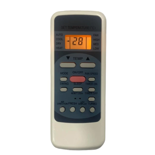 VEV Voltas AC Remote Compatible for VE-12 Voltas AC Remote (Multicolor)