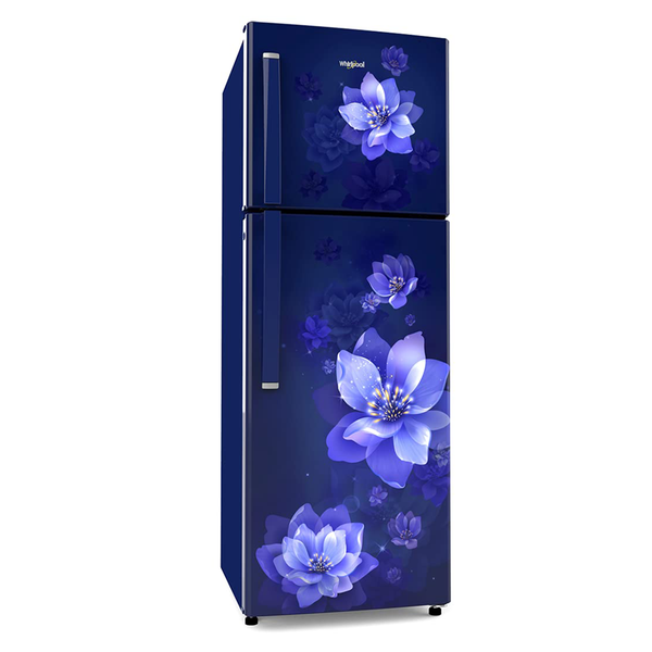 Whirlpool 265 litres Frost Free Double Door 2 Star Refrigerator 22027 (Blue) - Blue