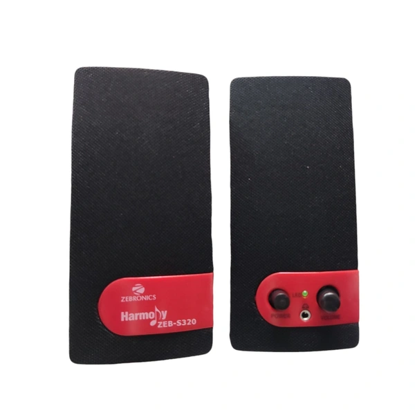 Zebronics ZEB-S320 HARMONY 2.0 Multimedia Speaker (Black)