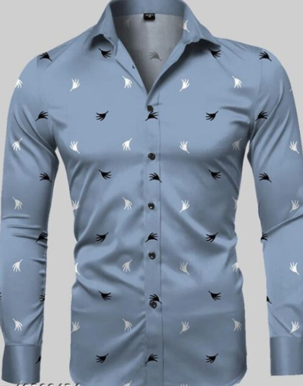 SHIRTS - BLUE, L