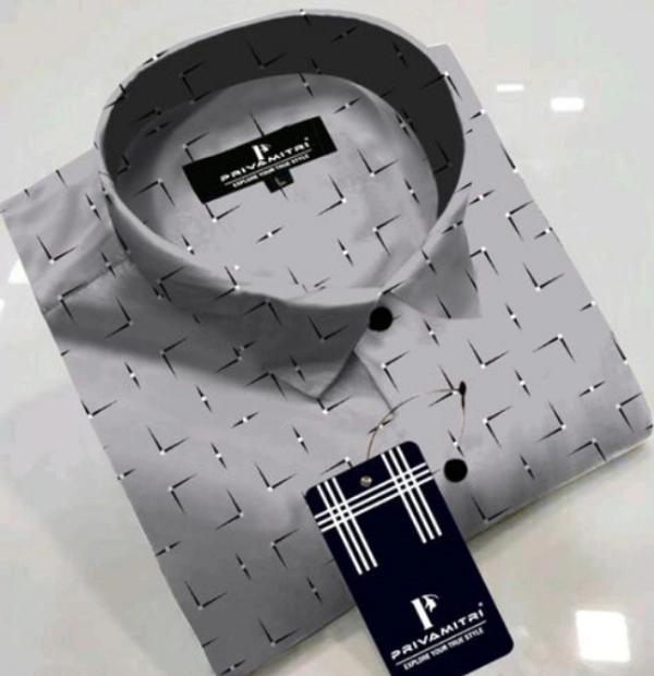 MEN'S SHIRT - XL, GREY