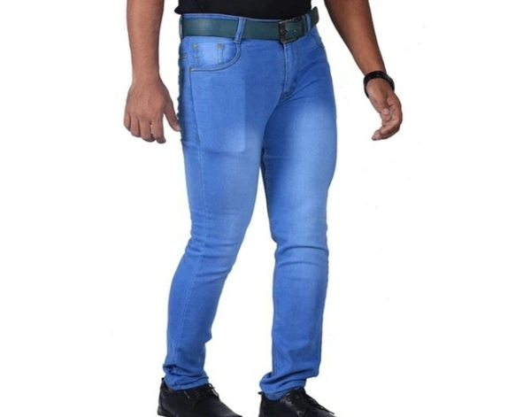 MEN JEANS PANT - L BLUE, 32