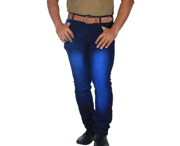 MEN JEANS PANT - D BLUE, 38