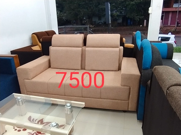 2 Seat King Type Sofa - human colour, large