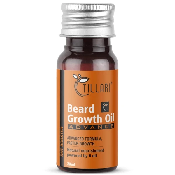 Tillari Beard Growth Oil For Advance Nourishment & Strengthening (30 ml) - MB Fashion, Pack Of 2