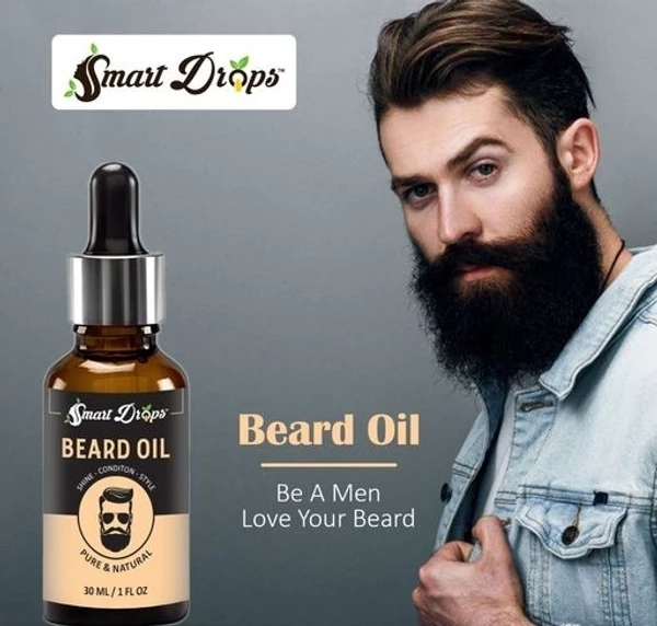 Smart Drops Advanced  Beard Growth Oil 30 ml - MB Fashion