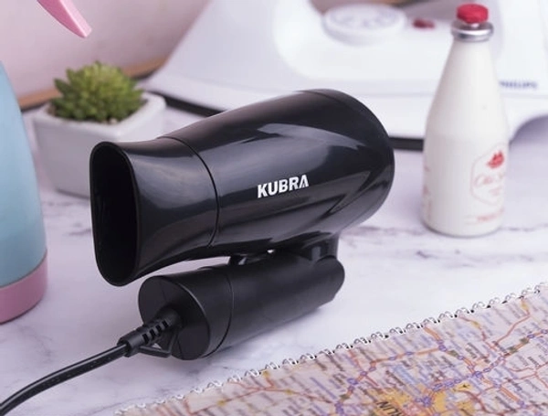 Kubra KB-113 650W foldable Hot and Cold Hair Dryer - MB Fashion