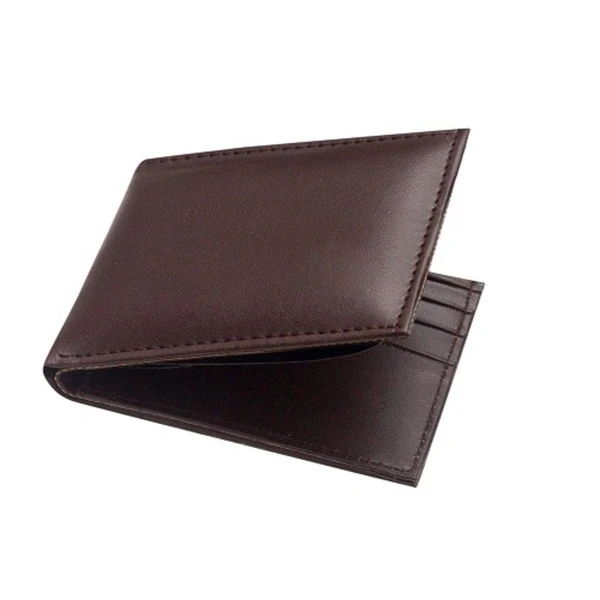 Stylish Brown Leather Men's Wallet,Purse & Card Holder - MB Fashion