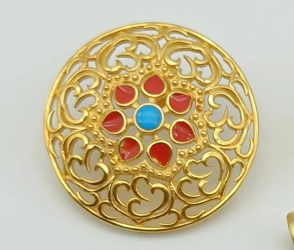 Ranishaa Sliver Pendent Set SP-3 - Golden, 1Set