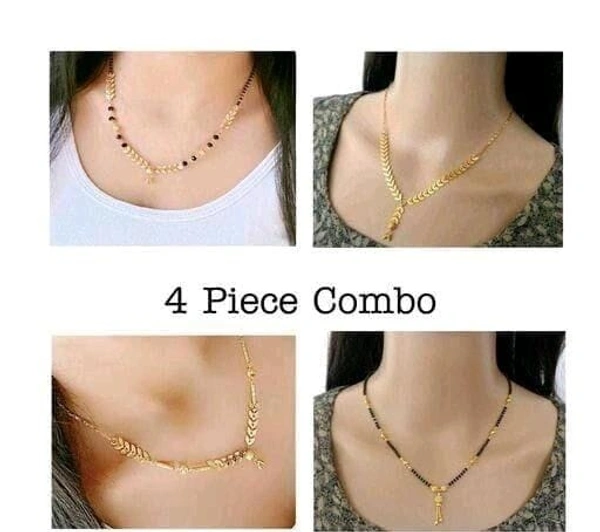 Mph Bhumi Bhumi09 Allure  Fancy Elegant Combo Mangalsutra  For Women ( Buy 1 Get 3 Free )Name:  Bhumi09 Allure  Fancy Elegant Combo Mangalsutra  For Women ( Buy 1 Get 3 Free )