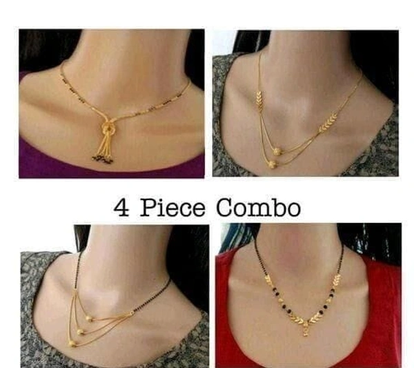 Mph Bhumi Bhumi09 Allure  Fancy Elegant Combo Mangalsutra  For Women ( Buy 1 Get 3 Free )Name:  Bhumi09 Allure  Fancy Elegant Combo Mangalsutra  For Women ( Buy 1 Get 3 Free )