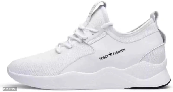 Elegant Canvas Self Design Sports Running Shoes For Men- Pack Of 2 - 9UK