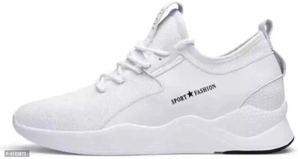 Elegant Canvas Self Design Sports Running Shoes For Men- Pack Of 2 - 9UK