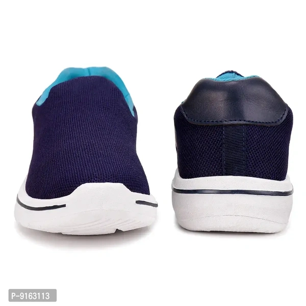 Elegant Canvas Self Design Sports Running Shoes For Men- Pack Of 2 - 6UK