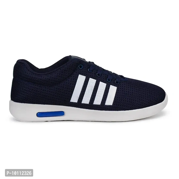 Stylish Fancy Canvas Sports Walking Shoes For Men - 10UK