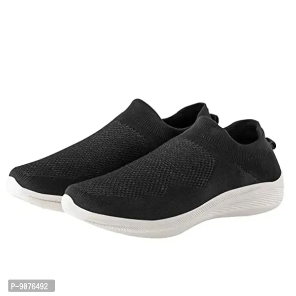 Enjoy Men Shoe Mesh Lightweight Slip On Walking and Running Casual Gym Shoes Sneakers - 6UK