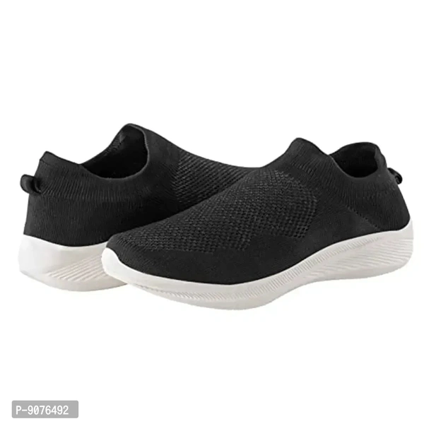 Enjoy Men Shoe Mesh Lightweight Slip On Walking and Running Casual Gym Shoes Sneakers - 6UK