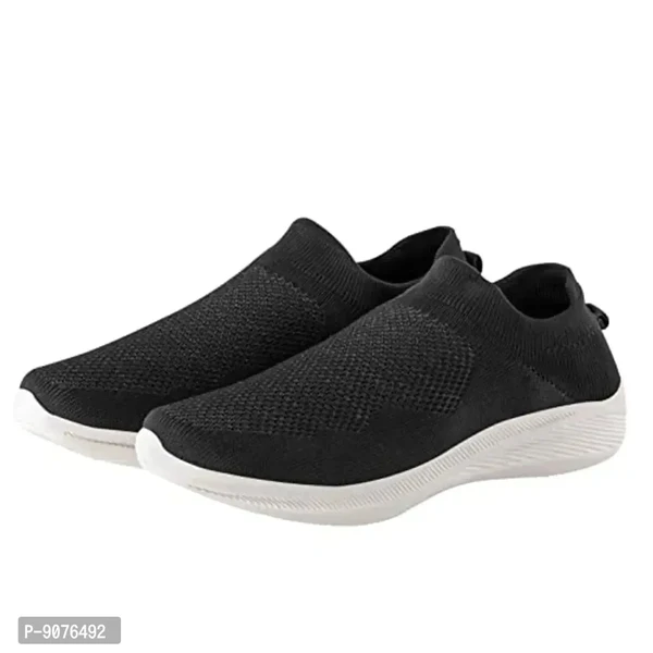 Enjoy Men Shoe Mesh Lightweight Slip On Walking and Running Casual Gym Shoes Sneakers - 10UK