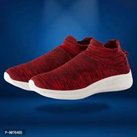 Enjoy Men Shoe Mesh Lightweight Slip On Walking and Running Casual Gym Shoes Sneakers - 7UK