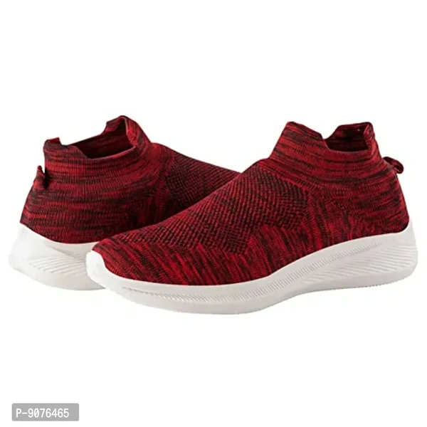 Enjoy Men Shoe Mesh Lightweight Slip On Walking and Running Casual Gym Shoes Sneakers - 7UK