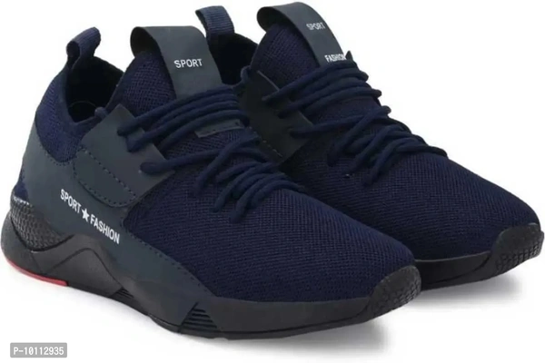Stylish Fancy Canvas Sports Walking Shoes For Men - 7UK
