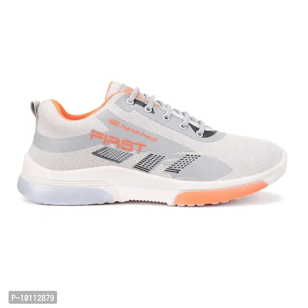 Stylish Fancy Canvas Sports Walking Shoes For Men - 7UK