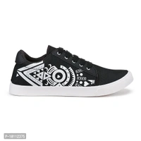 Stylish Fancy Canvas Sneakers Walking Shoes For Men - 6UK