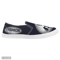 Stylish Fancy Canvas Sneakers Walking Shoes For Men - 7UK