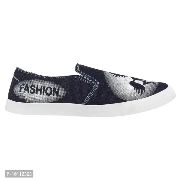 Stylish Fancy Canvas Sneakers Walking Shoes For Men - 7UK