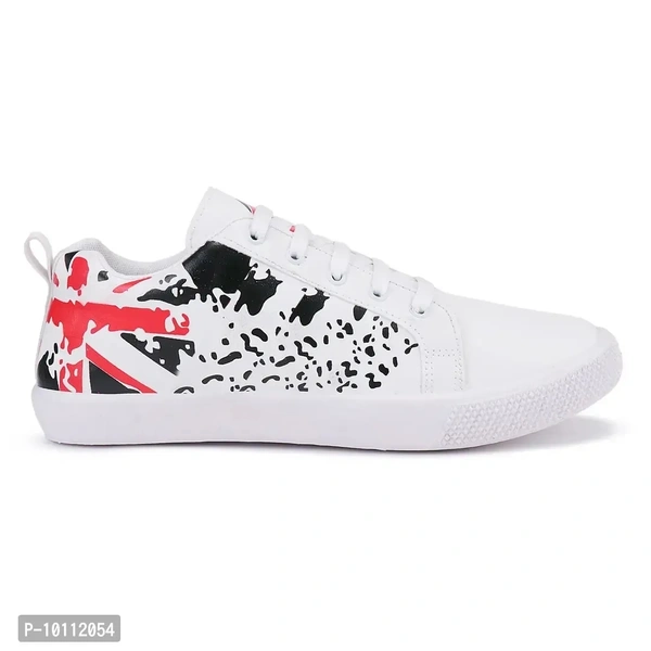Stylish Fancy Canvas Sneakers Walking Shoes For Men - 6UK