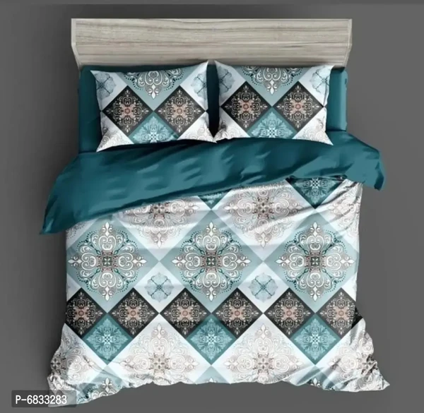 ATTRACTIVE BEDSHEET WITH TWO PILLOW COVERS