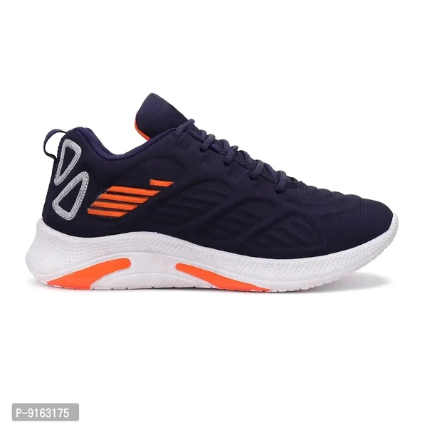 Elegant Canvas Self Design Sports Running Shoes For Men- Pack Of 2 - 6UK