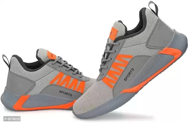 Men Mesh Walking Sports Shoes - 6UK