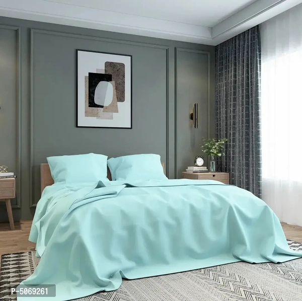 Microfiber Bedsheet 90*100 with 2 Pillowcovers