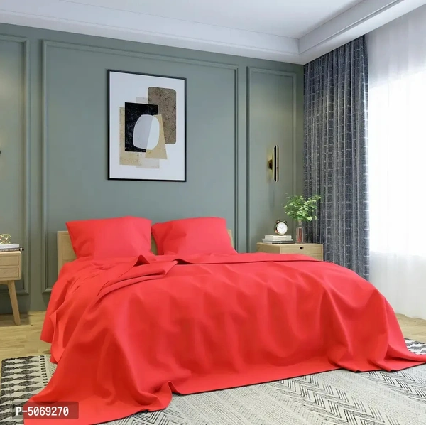 Microfiber Bedsheet 90*100 with 2 Pillowcovers