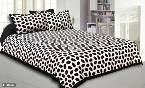 Cotton Bedsheet with 2 Pillowcover