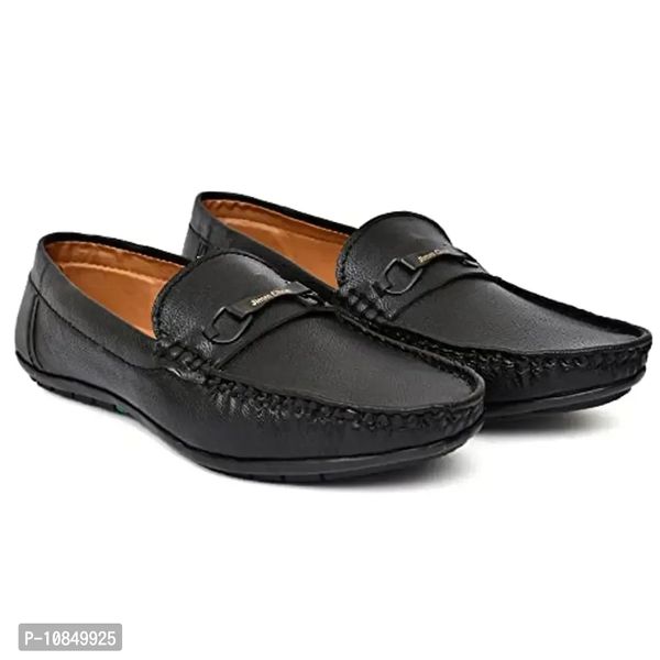 Arceus Shose Men's Leather Formal Loafers Casual Slip-on Moccasin Formal Loafers Shoe for Men - 7UK