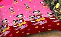 Polycotton Double Bed Bedsheet with 2 Pillow Cover