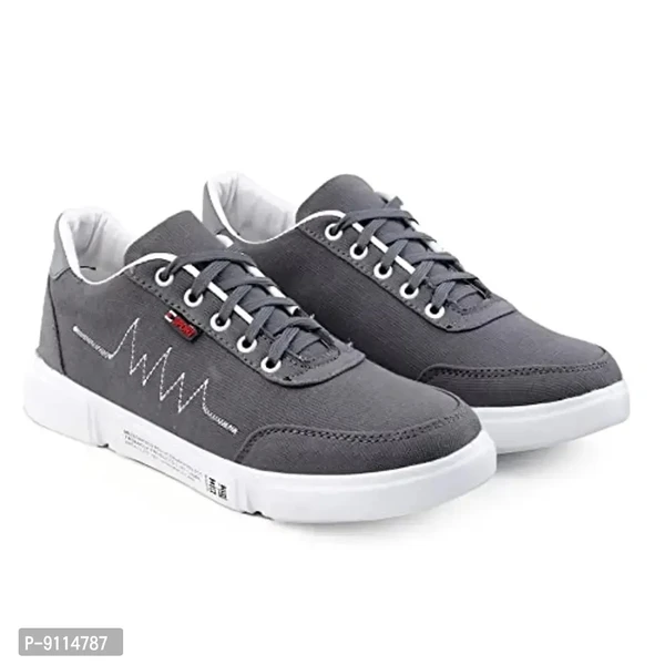 ROCKFIELD Men's Canvas Sneakers Casual Shoes for Men's 391 - 6UK, Gray