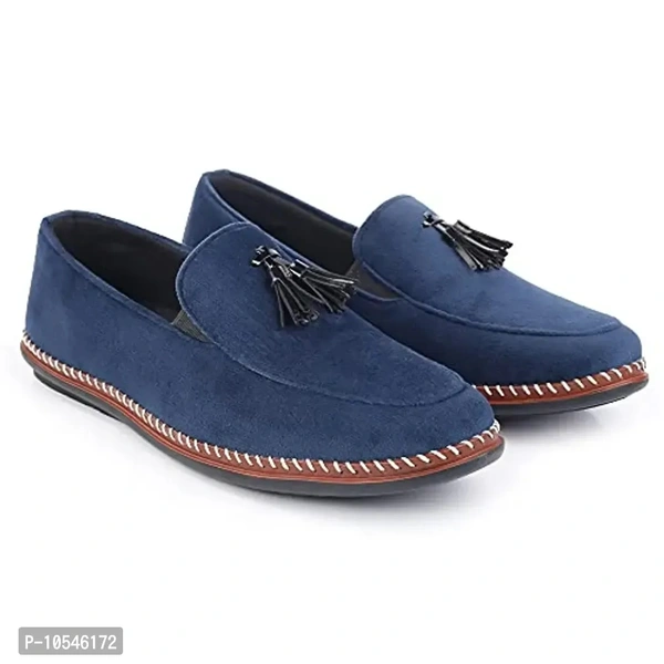 Bonexy Men's Latest Stylish Causal/Formal/Office/Loafer Shoes for Man & Boys - 6UK, Blue