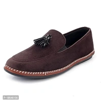 Bonexy Men's Latest Stylish Causal/Formal/Office/Loafer Shoes for Man & Boys - Brown, 8UK