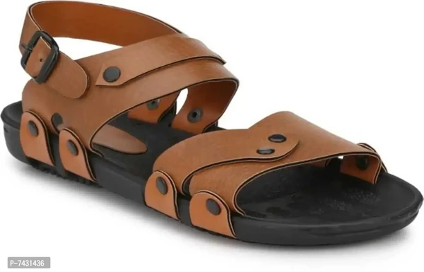 Amy Blake Tan Men Sandals - Tan, 6UK