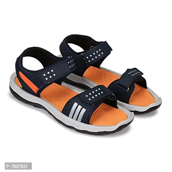 Bersache Multicolor Slip-on Sandals for Men Pack of 2 Combo(O)-1333-1306 - 8UK