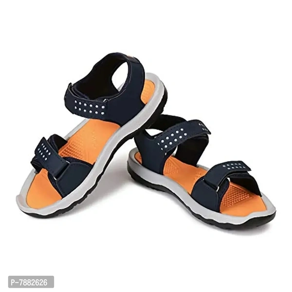 Bersache Multicolor Slip-on Sandals for Men Pack of 2 Combo(O)-1333-1306 - 9UK