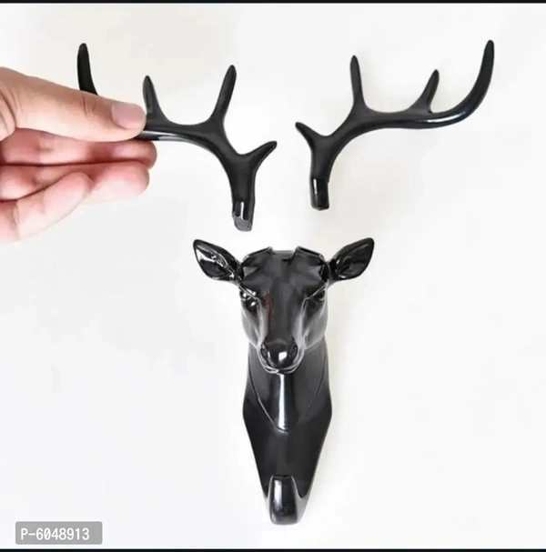 Dear Head Shape Self Adhesive Key Holder