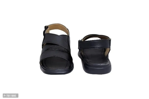 Men Black Casual Sandals - 6UK