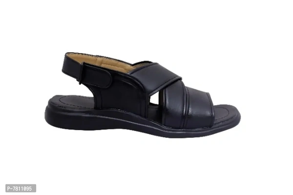 Men Black Casual Sandals - 6UK