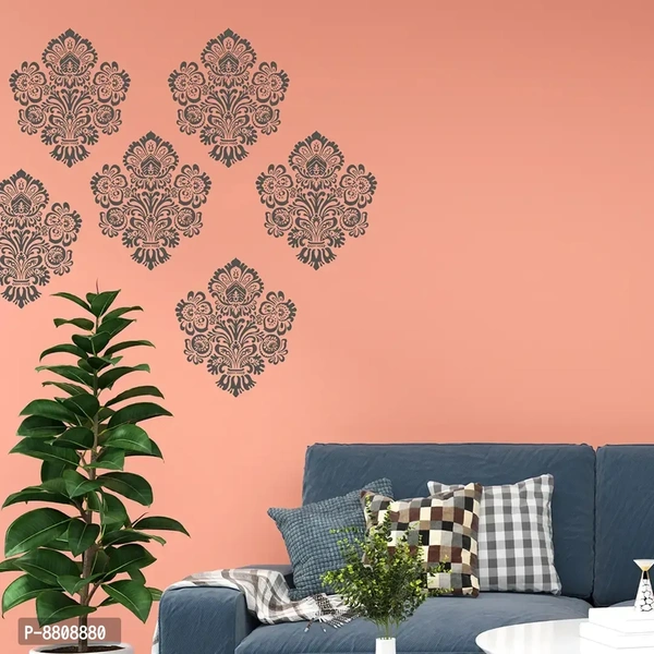 Designer Wall Stencil Reusable DIY Wall Stickers