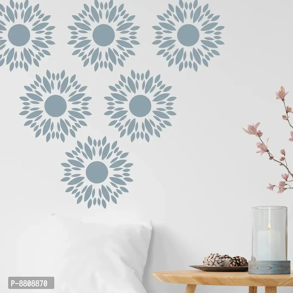 Designer Wall Stencil Reusable DIY Wall Stickers
